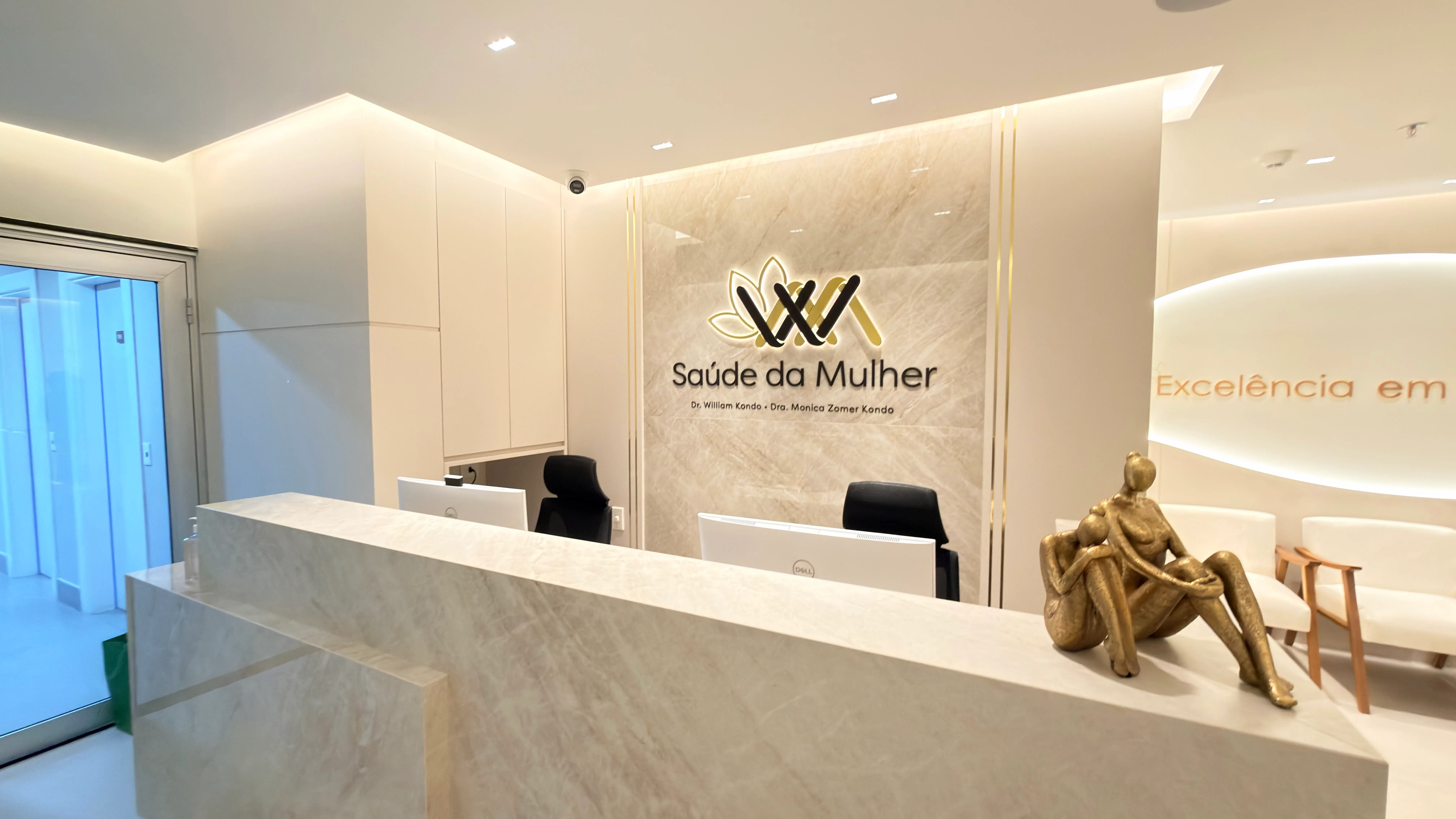 Recepção da WM Saúde da Mulher